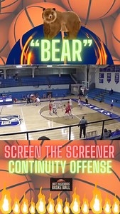 Effective screen-the-screener action in this "Bear" continuity set. Great way to create open looks. 🧠🏀​ 📍 Explore the "Bear" - Screen the Screener Continuity guide for detailed breakdowns and strategies: https://coachhack-go.sellfy.store/p/bear-screen-the-screener-continuity/ 🏆 Follow for daily plays, drills, and systems to build your powerhouse basketball program. #ScreenTheScreener #BasketballPlays #BasketballIQ #BasketballStrategy #XandO #GrowTheGame #CoachingBasketball #WinningCulture #P
