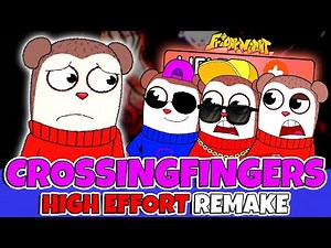 Friday Night Funkin' CROSSINGFINGERS HIGH EFFORT REMAKE MAX DESIGN PRO TWIDDLEFINGER