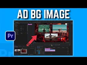 How to Add a Background Image | Adobe Premiere Pro Tutorial