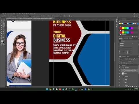 How to Design a Professional Flyer in Photoshop ( Step-by-Step Tutorial in bangla )
