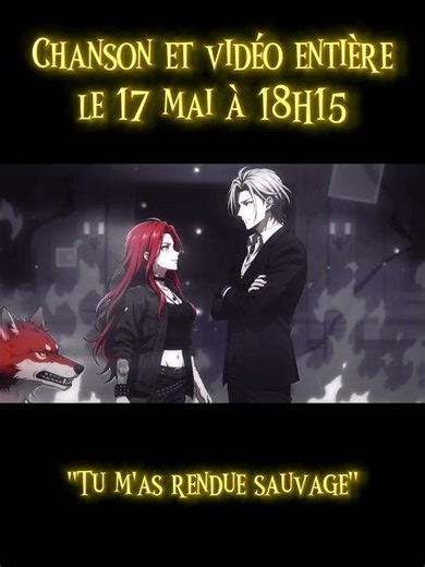 Teaser de la chanson et vidéo ''Tu m'as rendue sauvage'' #frenchmusic #chanson #musique #IA