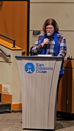 Lead Negotiator Kim Tarver speaks at the Jan 27th Board meeting @ ongoing contract negotiations. The ECCFA contract expired January 1st, 2026. Illinois Federation of Teachers 💙 AFT 💙 ECCFA Strong! | Elgin Community College Faculty Association (ECCFA)
