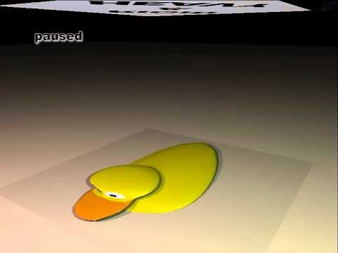 Simulation based on shape matching