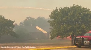 Happening now: Footage of a large fire causing home evacuations spreading across the River Valley. Here's what we know: https://bit.ly/3P2rL8A | 5NEWS