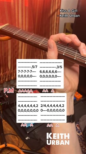 1.5K views | Keith Urban Kiss A Girl guitar riff #guitarriff #keithurban #kissagirl #fyp #foryoupage | Jamparkguitar | Facebook