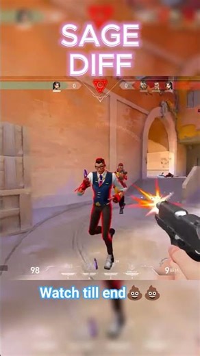 SAGE DIFF OR VIFF #valorant #mkukibook #youtubeshorts #valorantclips