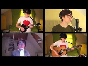 Virtual Bluegrass Band - I Saw Her Standing There