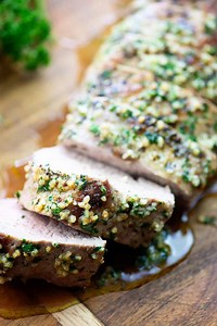 Garlic Butter Pork Tenderloin | That Low Carb Life