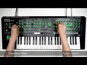 Roland SYSTEM-8 v.1.20 - New FILTERS