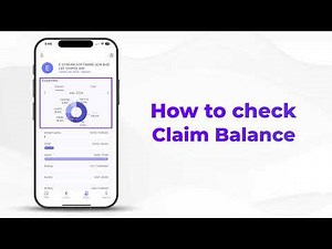 How To check Claim Balance