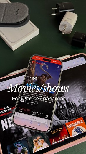 Rebekkah Kaur on Instagram: "Free Movies and Shows hack for iPhone, iPad and MacBook 👩🏻‍💻✨ “Just discovered cineby.ru—no VPN needed! 🎬✨ Watched Moana 2 in amazing quality with subtitles, and the collection is HUGE. You can even check out the top Netflix picks for the week, plus explore TV shows and anime. Perfect for weekend binge-watching on your iPad or MacBook. What’s on your watchlist? 🍿” iPhone tips, iPhone tricks, iPhone only, free Netflix, iPhone daily, free movies and shows, apps, i