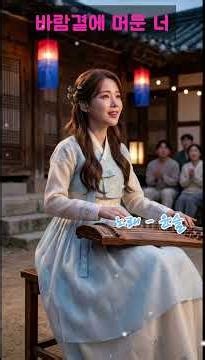 "바람결에 머문 너 - 윤슬아"... 흩날리는 꽃잎 사이로 떠난 그대 모습 애타게 그리며... l #7080 #국악발라드 #감성 #추억 #슬픈