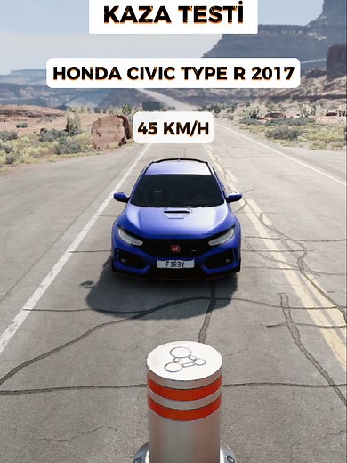 Honda Civic Type-R 2017 Crash Test: Safety Assessment