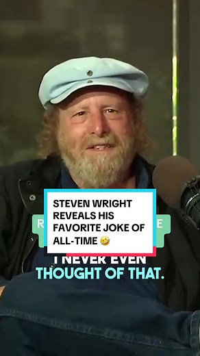 He’s told thousands of classic jokes throughout his career, but what is Steven Wright’s favorite of all-time? This was HILARIOUS 😂 #stevenwright #comedy #jokes #standupcomedy