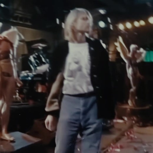 Nirvana's Kurt Cobain Live Performance Clips Compilation