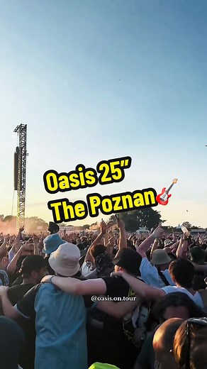 Oasis Live in Poznan: Rocking the Stage