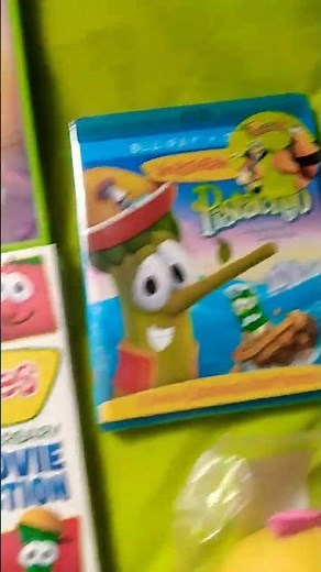 Some of my sealed/ new VeggieTales items!! 😃🥒 #VeggieTales #New #Collection