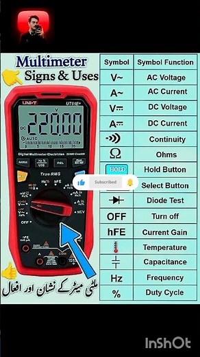 🔧 Voltmeter Basics in 1 Minute – Must Watch!