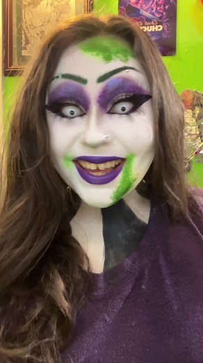 Beetlejuice Makeup Transformation Tutorial