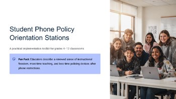 Bell To Bell Phone Policy Student Lesson: Life Skills Lesson Real World Choices