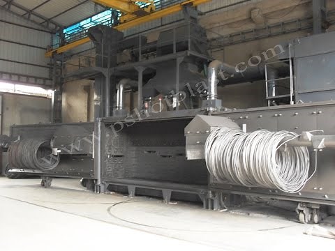 Wire Rod Shot Blasting Machine