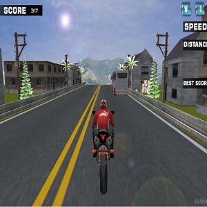 Play Highway Rider Motorcycle Racer Game | Free Online  Games. KidzSearch.com