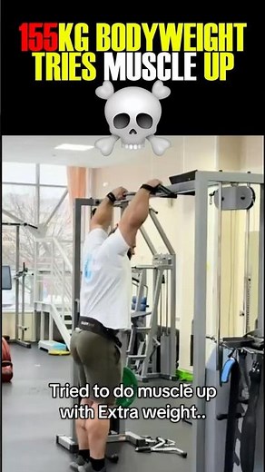 Andrey Smaev TRIES MUSCLE UP 😱 | INSANE STRENGTH ATTEMPT #calisthenics