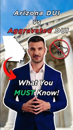 ⚖️DUI vs Aggravated DUI: What You MUST Know!