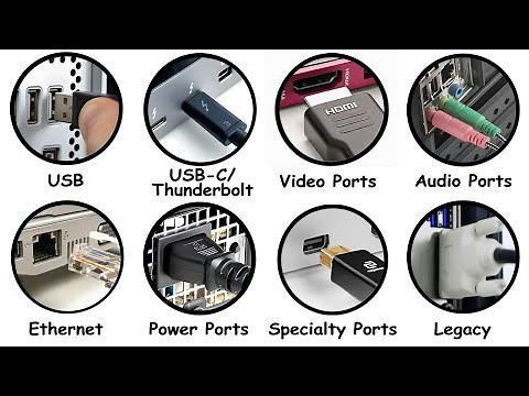 Every Computer Port Explained in 17 Minutes