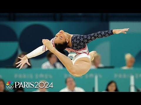 Two minutes of gorgeous slow-motion from the women's team final | Paris Olympics | NBC Sports