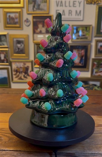 Ceramic Gum Drop Christmas Tree | Party Server | Food Tree - Etsy