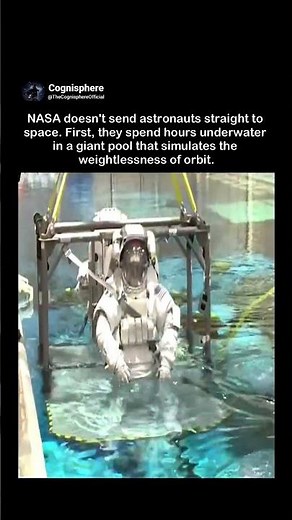 Why NASA Trains Astronauts Underwater