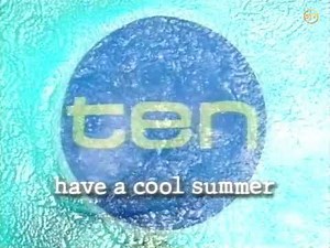 Ten Network TV Ident Australia 1998 - Diver - Cool Summer