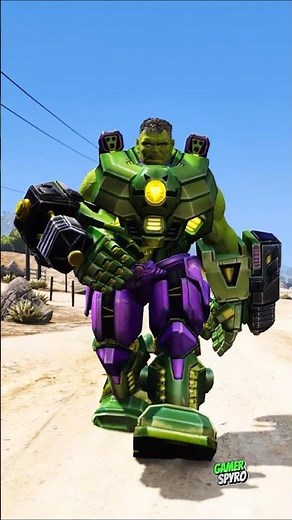 Robot Hulk And Daddu Hulk Fight With Grey And Blue Hulk 😱 #shorts