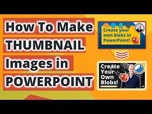 How to Design YouTube Thumbnails in PowerPoint 🔥 [PPT TIPS]