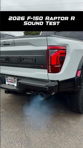 Ford Raptor R Sound Test