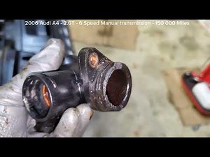 Audi A4 B7 coolant flange replacement