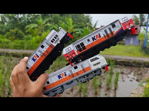 Mulung mainan kereta api Indonesia, merakit diorama dadakan, ini dia part 2 nya bagus lohh😎😎😎