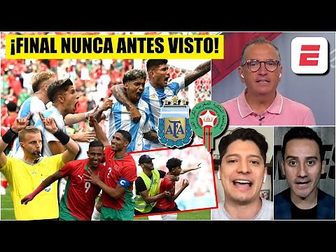 HISTORIC EMBARRASSMENT in ARGENTINA vs MOROCCO. VAR, INCIDENTS, EXTRA TIME | Olympic Games