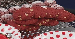 Cake mix cookies are a quick, colorful addition to holiday cookie exchanges