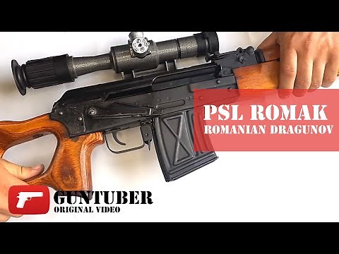 PSL ROMAK 7,62x54R Romanian Dragunov – Disassembly and Reassembly (Field Strip)