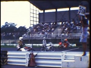 １９７９年MFJ 筑波 ノービス１２５cc ８ミリフィルム映画サイレント