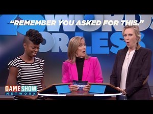 Jane Lynch's Big Mistake | 25 Words Or Less | Game Show Network