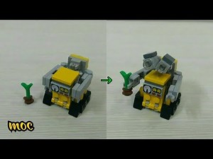 LEGO MOC - Mini transformable Wall-E