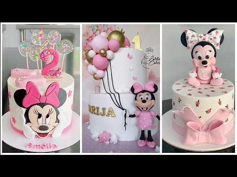 Best Minnie Mouse Cake Designs | Cute Mini Mouse Cake Decorations | Cake Designs 2022