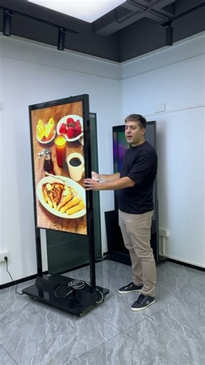 High Brightness Wall Mounted Digital Signage Window Display Solution #windowdisplay