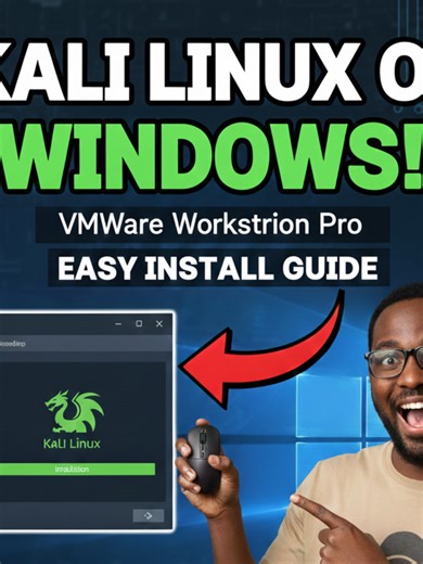 full video guide on installing and running kali linux on windows virtual machine #kalilinux #technology #cybersecurity #kalilinux #windows