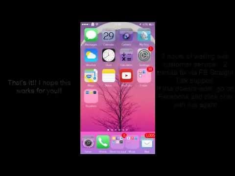 How to fix Straight Talk (Verizon) iPhone problem: Could not activate cellular data network