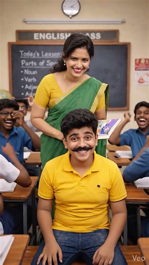 Funny Malayalam Classroom Comedy | Tintumon English Class Joke & Smart Comeback 😂