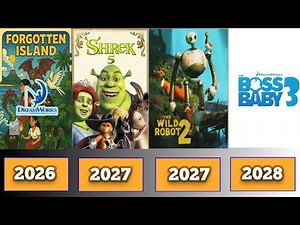 ALL UPCOMING DREAMWORKS ANIMATED MOVIES